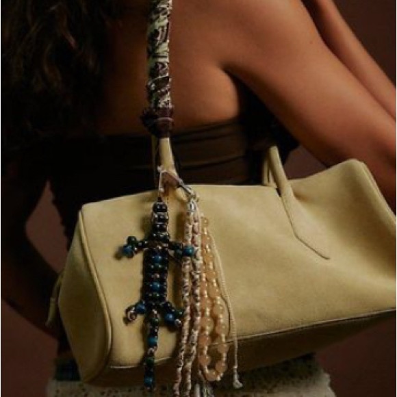 Free People Beaded Bag Charm - Picture 1 of 3